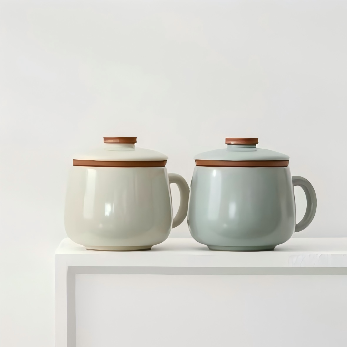 Ru porcelain carry-on cup